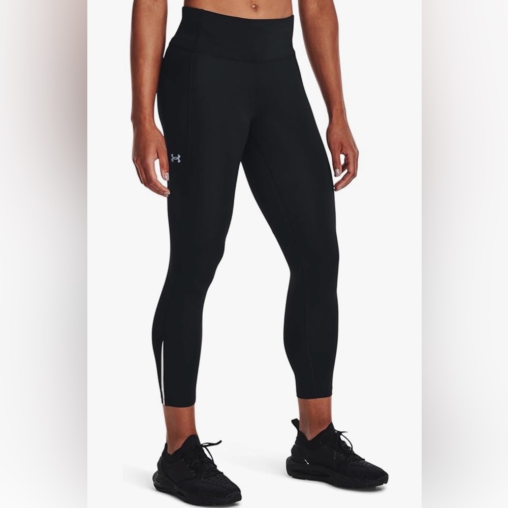 Under Armour Fly-Fast HeatGear Black Running Leggings - Size Small